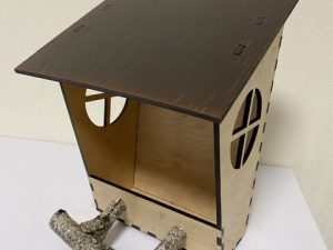Годівничка для птахів дерев'яна 'Посиденьки'